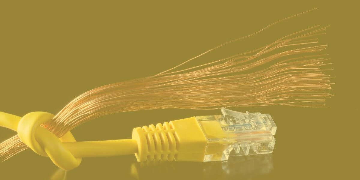 Cableado de cobre para soportar Internet DSL junto con cable ethernet