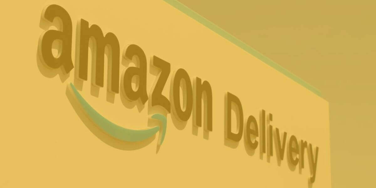 Amazon delivery sign showing best online shopping websites