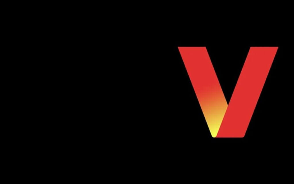 new verizon logo showing horizon effect of rebranding