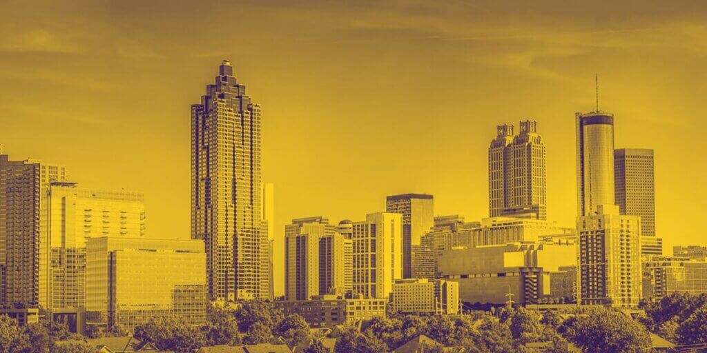 Atlanta City skyline