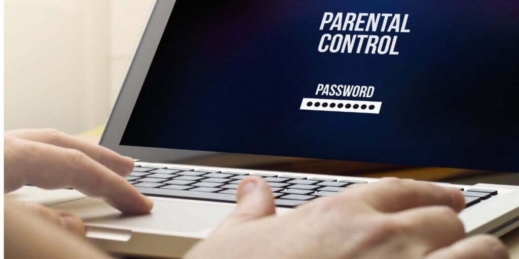 parental controls on laptop screen