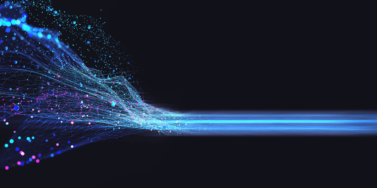Graphic of lines representing data