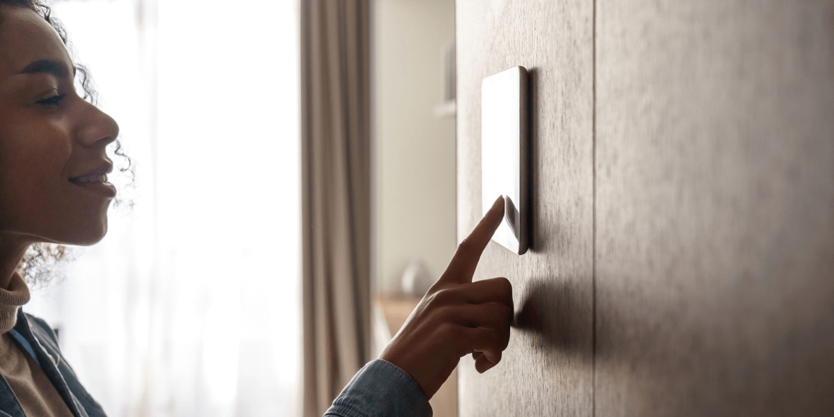 smart home thermostat