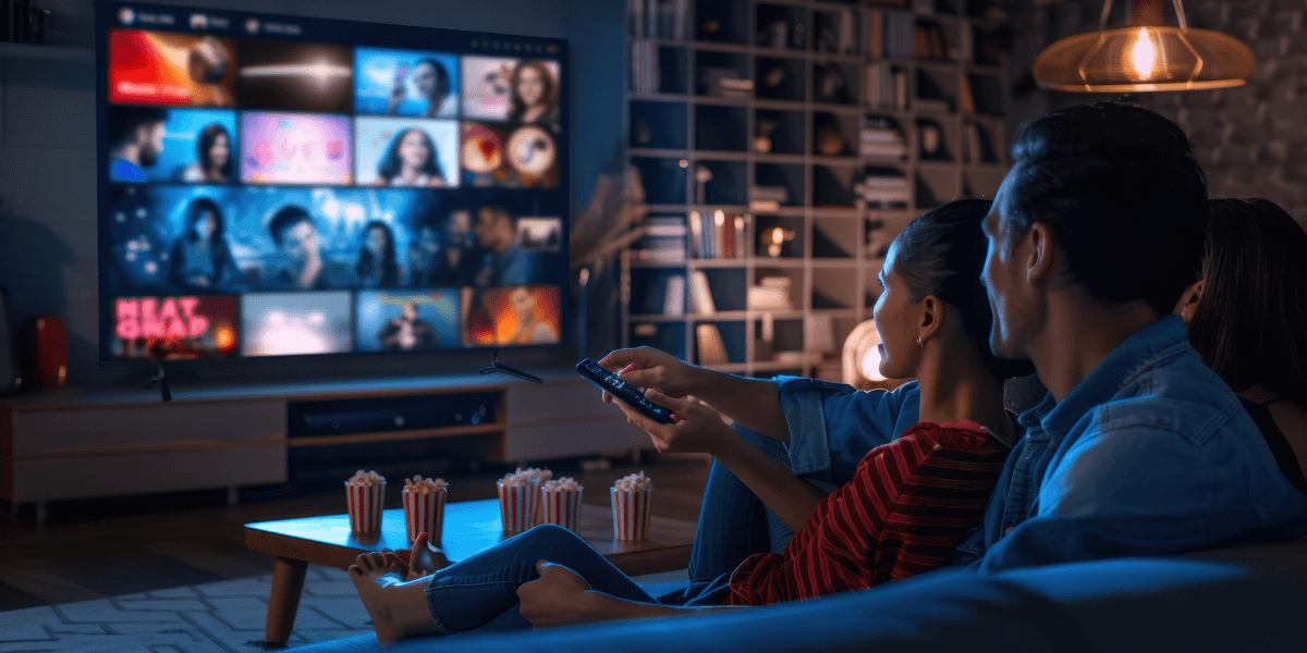 watching netflix