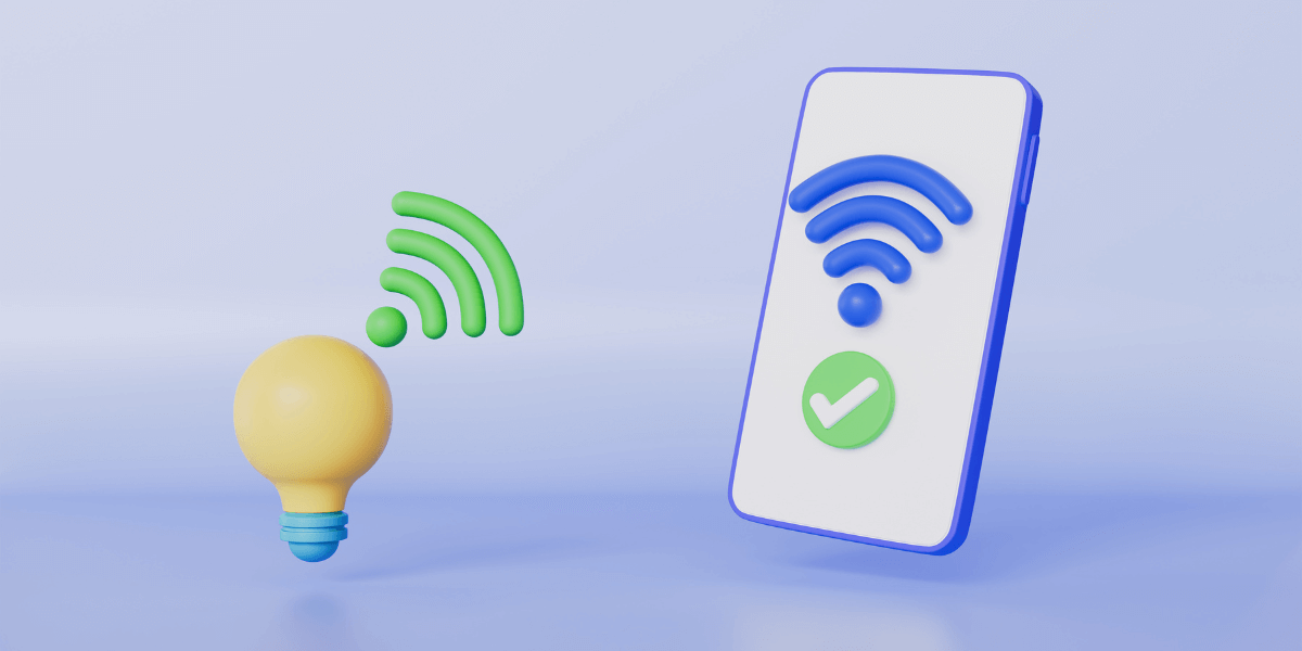li-fi technology graphic