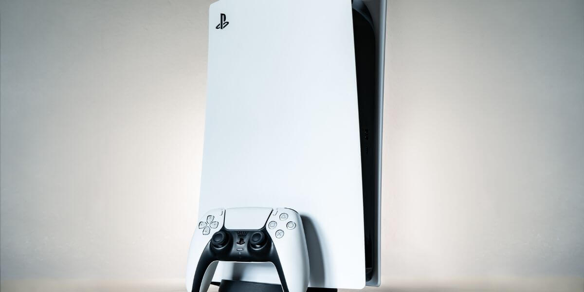 PS5 console and controller