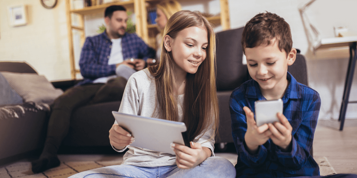 kids using the internet