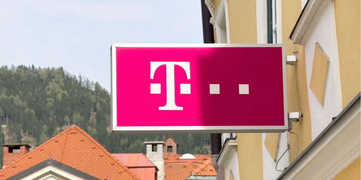 t-mobile sign on building