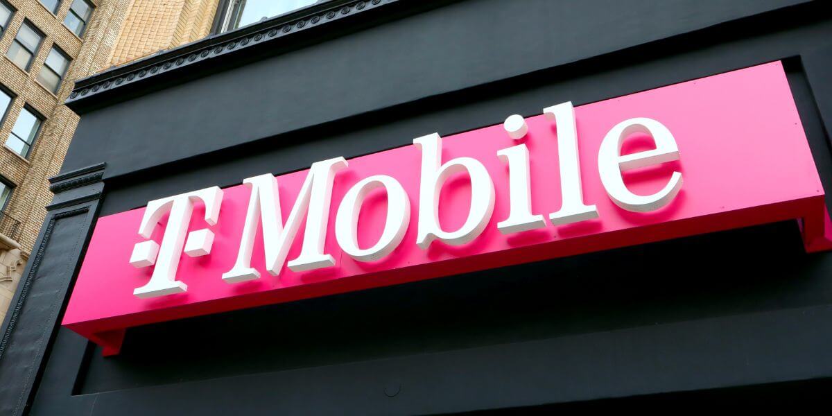 t-mobile sign on building