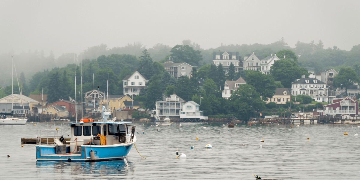 Maine fishing boat
