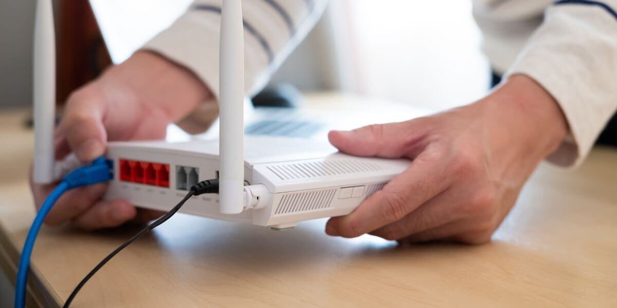 router being connected