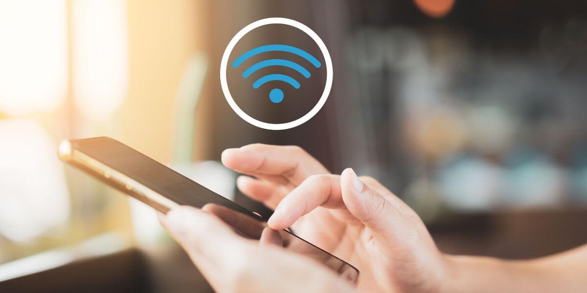 phone connected to wi-fi