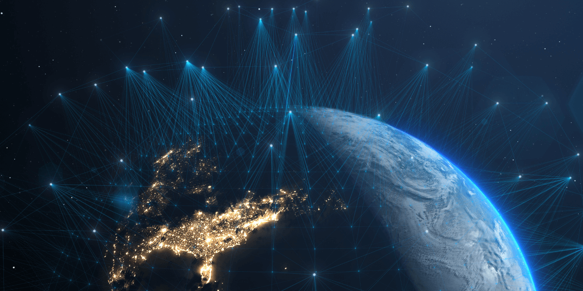 satellites over earth