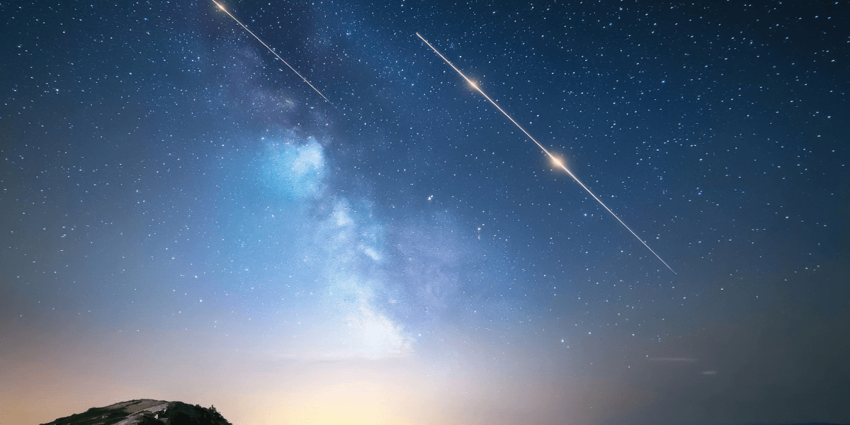 satellites in the sky