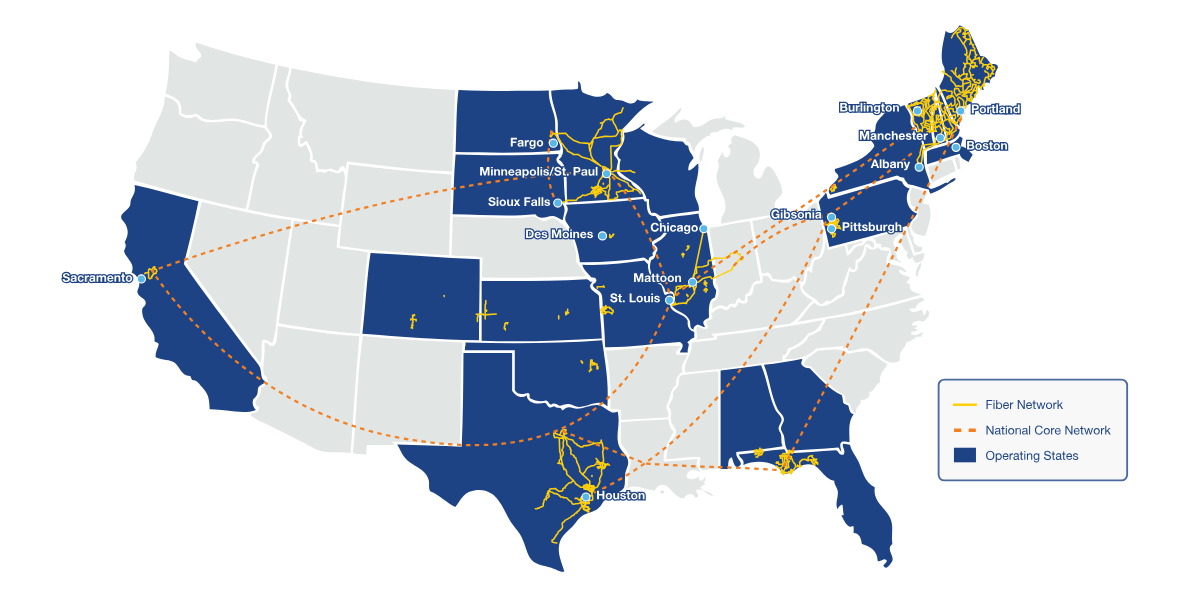 Fidium fiber available coverage map