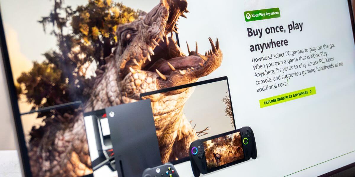 screen showing xbox game pass