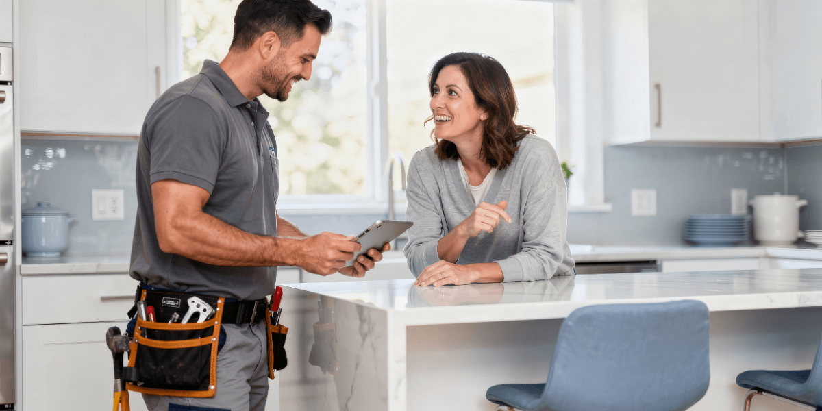 internet tech helping a woman