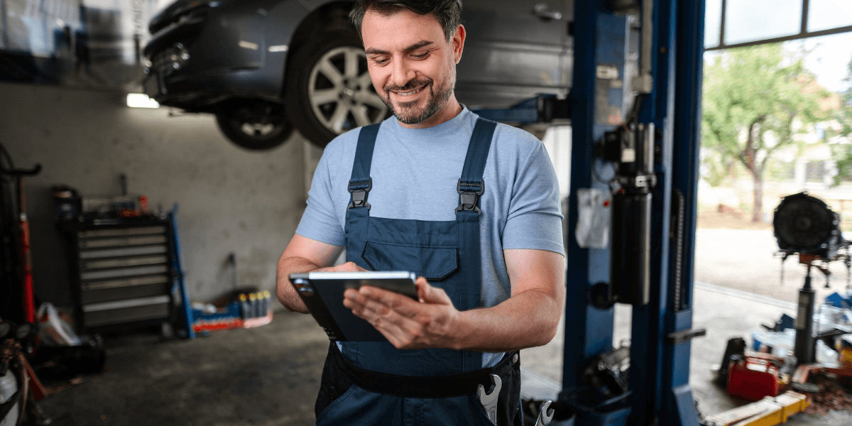 small business mechanic using the internet