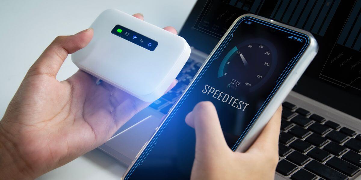 phone and hotspot speed test